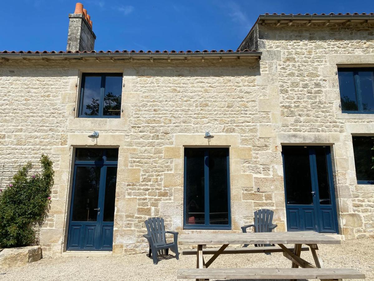 Chateau Des Loups - Les Cedres Bleus Echire ภายนอก รูปภาพ